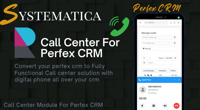 Perfex CRM Call Manager Module