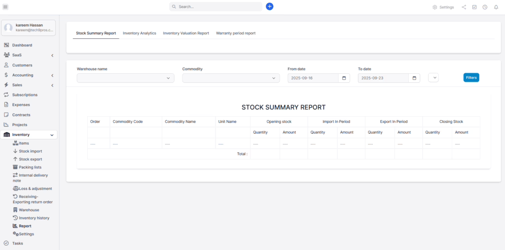 Real Time Detailed Analytics