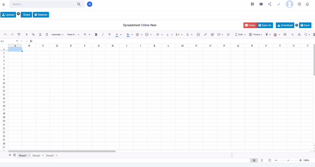 excel online for perfex crm