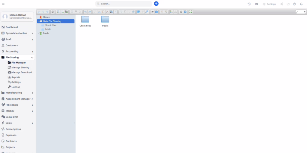 File Sharing Module For Perfex CRM