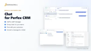 Perfex CRM Chat Module: staff chat, groups and settings