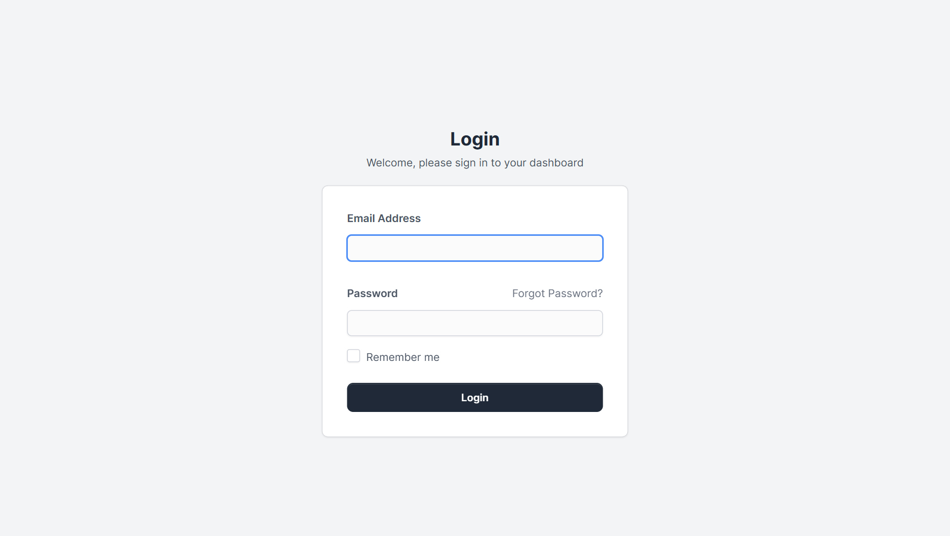 Admin sign-in page where the Perfex CRM company logo appears