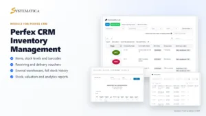 Inventory Management for Perfex CRM: item list, valuation report and stock history